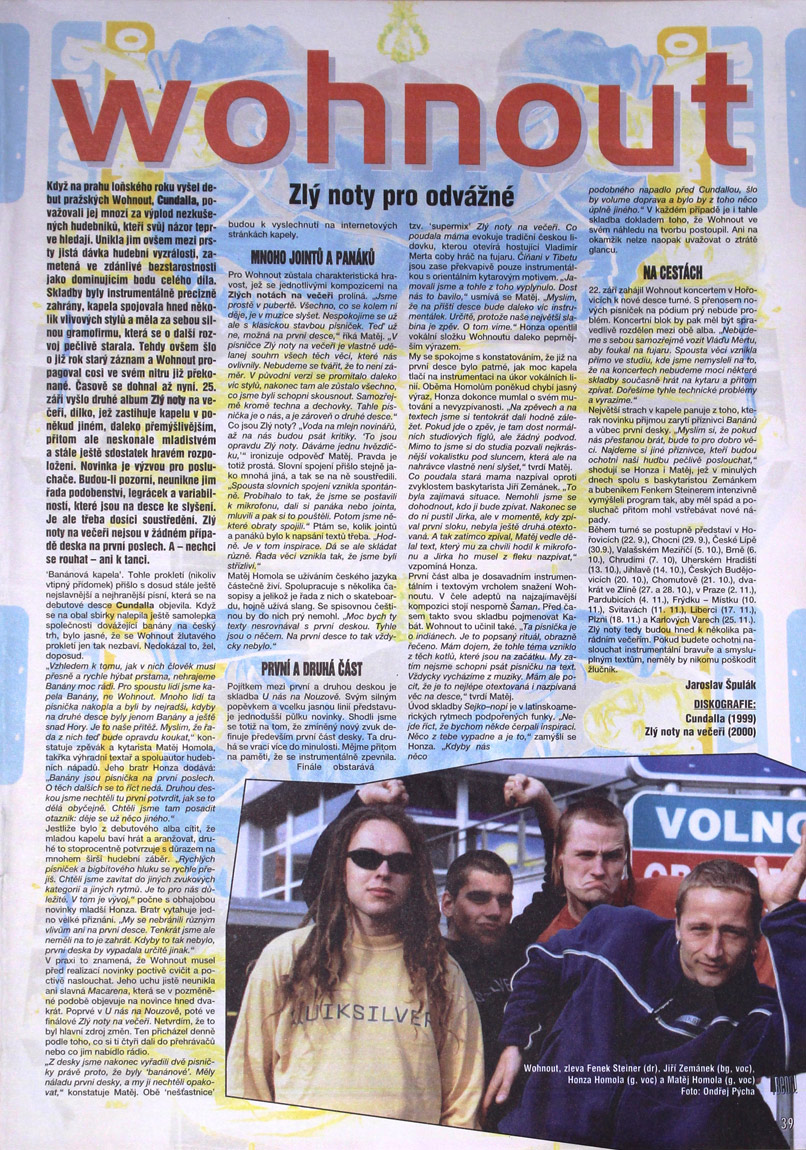 ZLÝ NOTY NA VEČEŘI