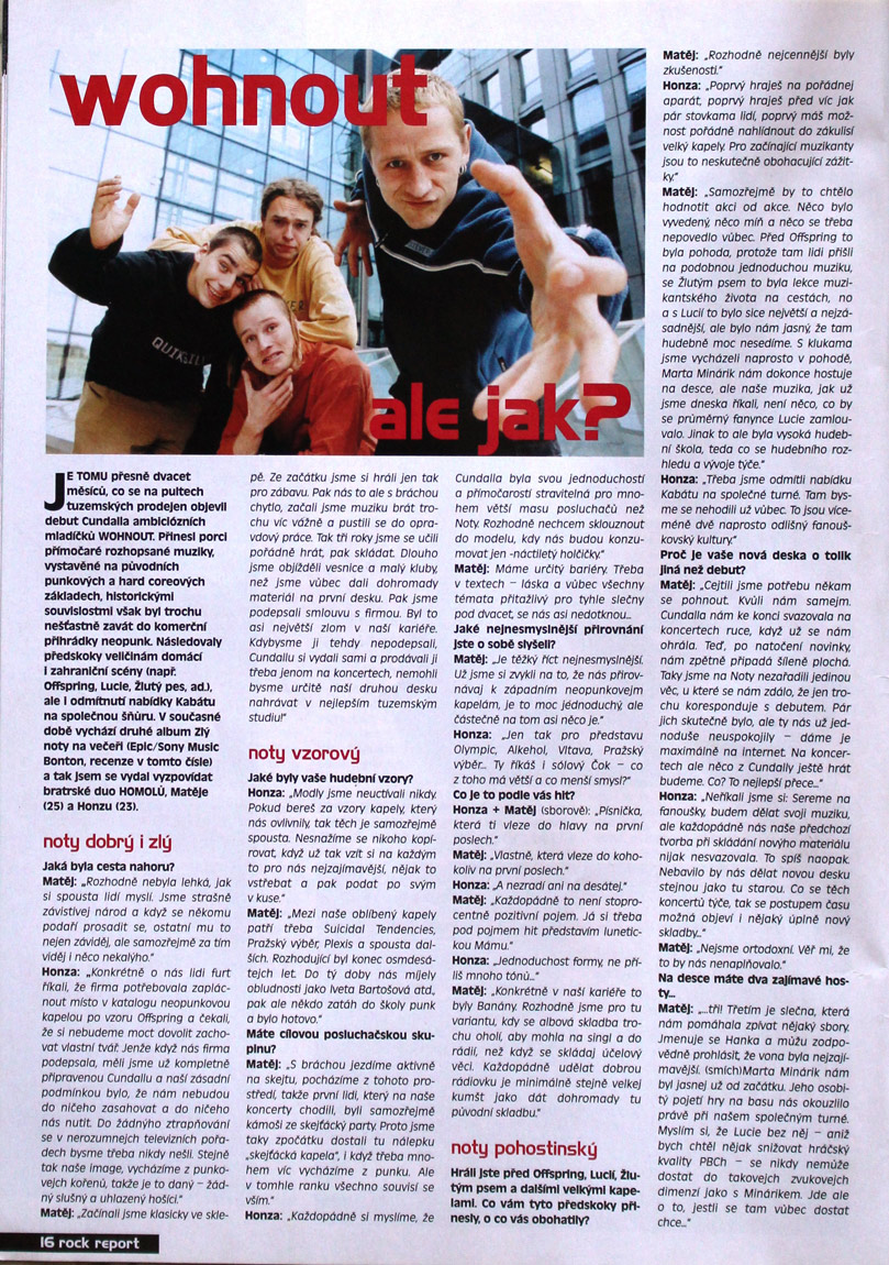 ZLÝ NOTY NA VEČEŘI